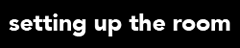 click to go to the setup area